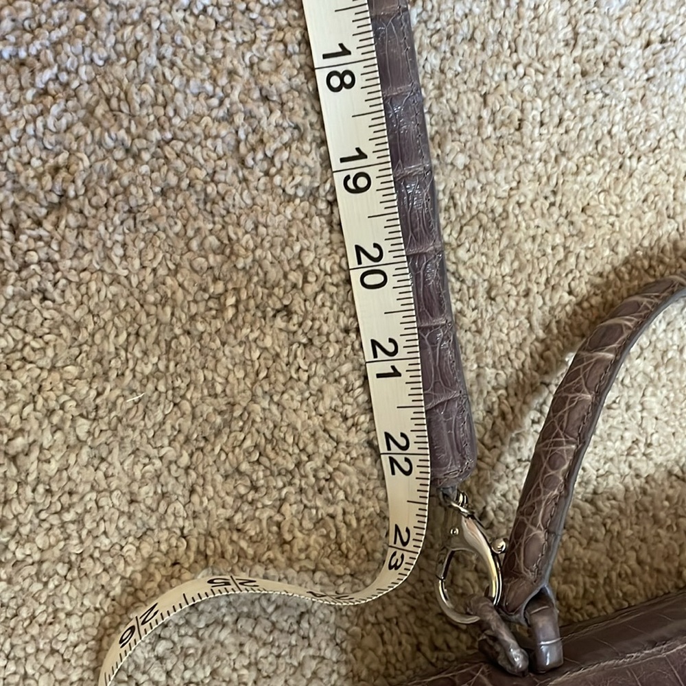 NANCY GONZALEZ Small Crocodile Top-Handle Crossbody Bag - Picture 15 of 16